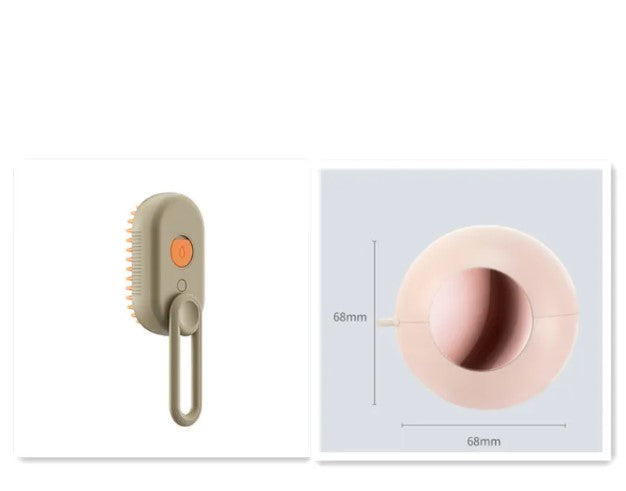 Spazzola Elettrica a Vapore 3-in-1 per Animali | FluffyCare