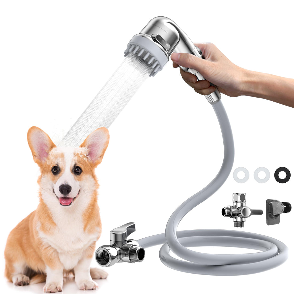Soffione Doccia per Cani con Tubo da 3 Metri | FluffyCare