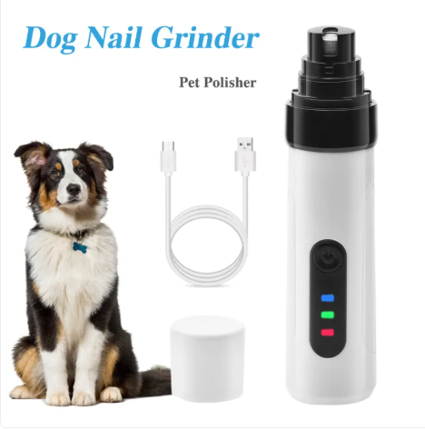 Lima Elettrica Ricaricabile per Unghie di Cani e Gatti | FluffyCare