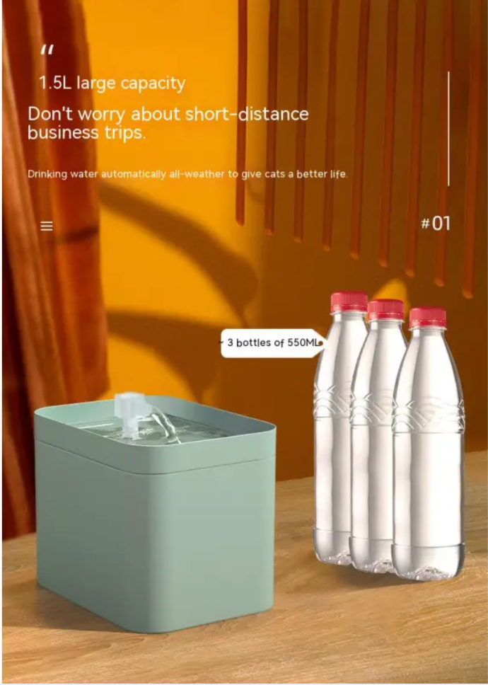Fontana d'Acqua Automatica per Cani e Gatti | FluffyCare